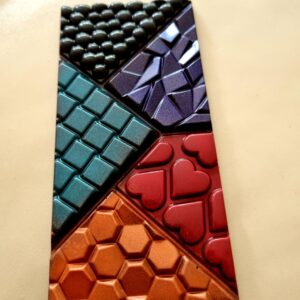 Handmade Vegan Dark Chocolate 'Fleur de Sel & Saffron'