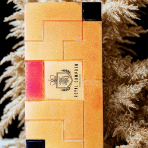 Premium Frankincense & Juniper white chocolate bar